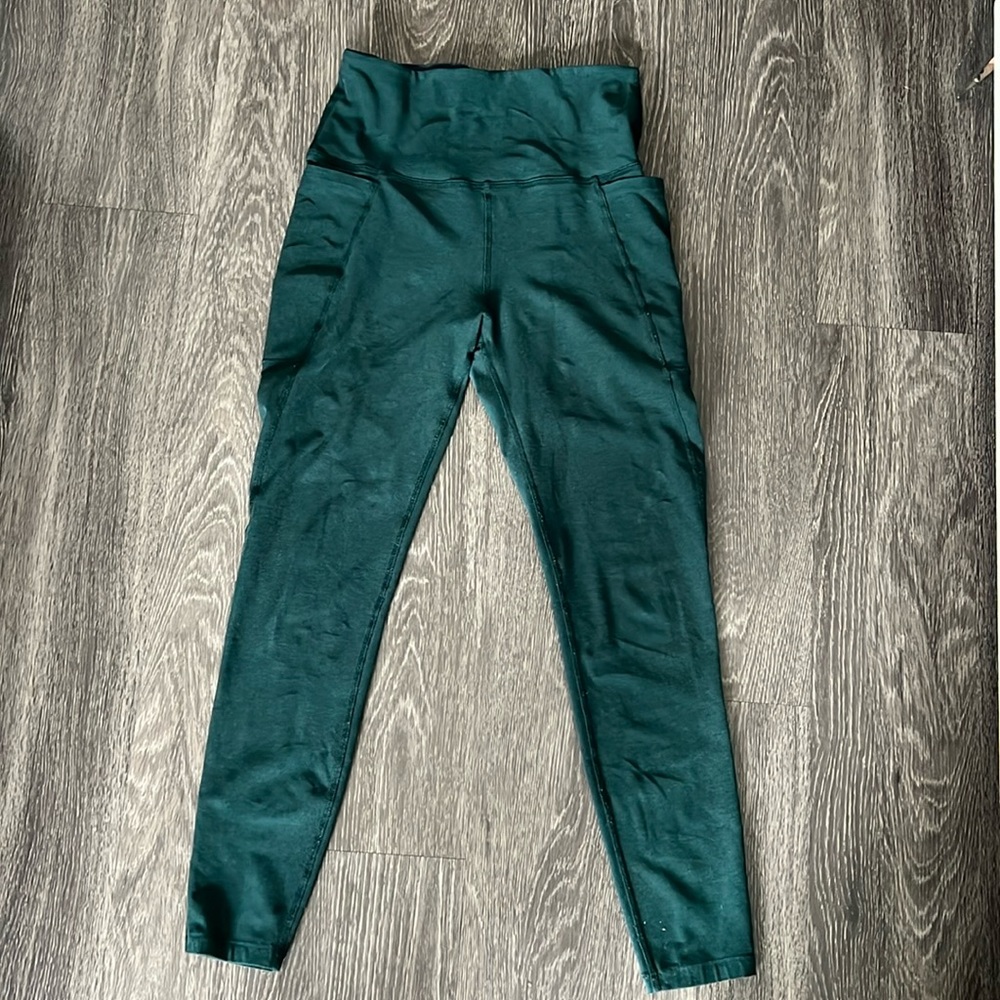 Beyond Yoga Teal Leggings M